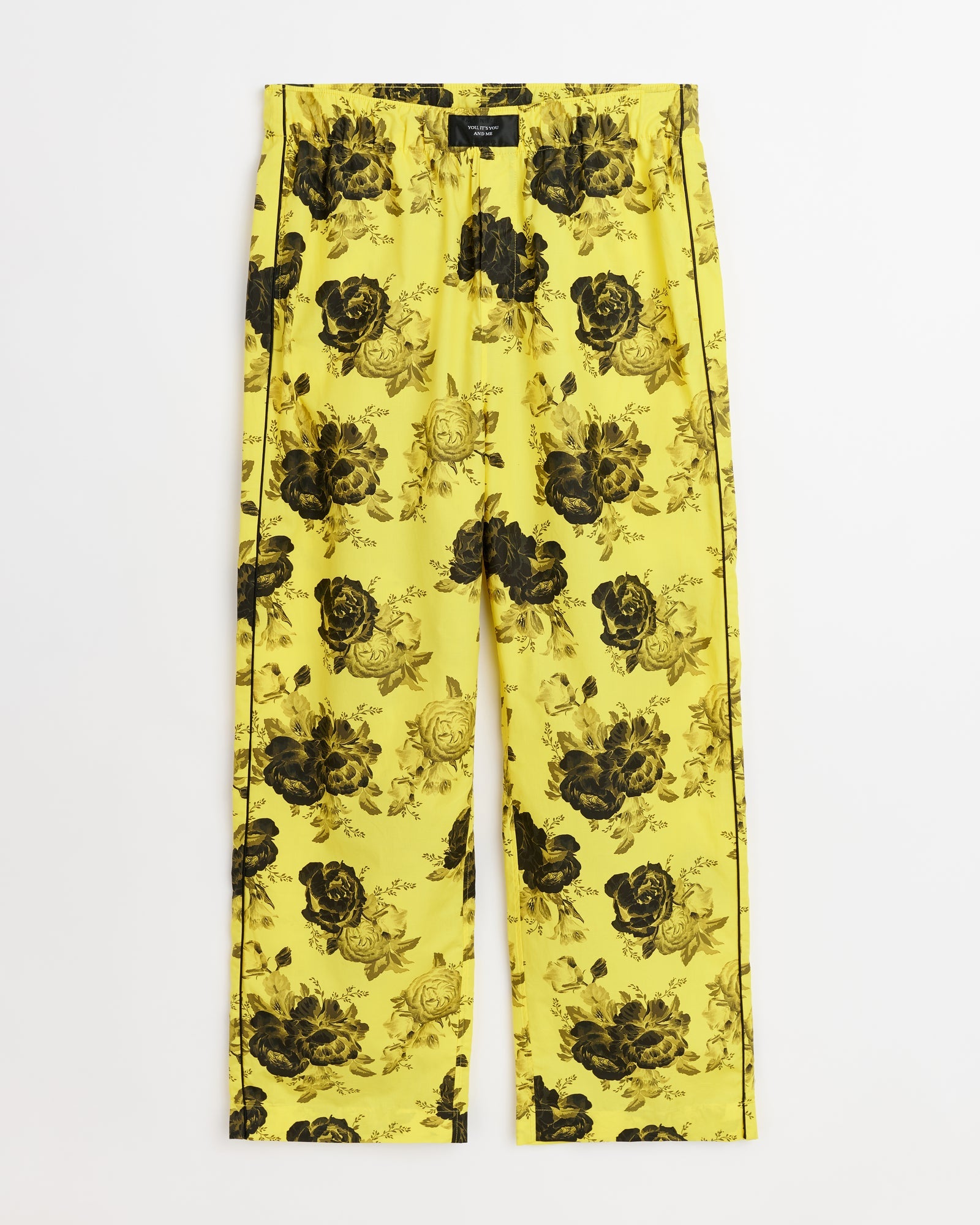 Sweet pants | Yellow peony Poplin